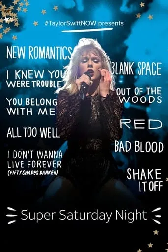Póster de Taylor Swift: Super Saturday Night Show