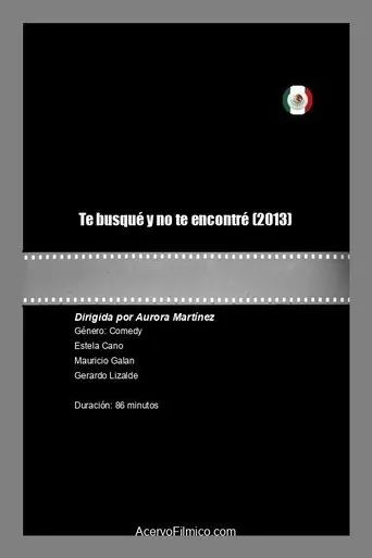 Póster de Te busqué y no te encontré