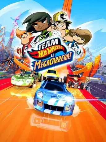 Póster de Team Hot Wheels: ¡La megacarrera!
