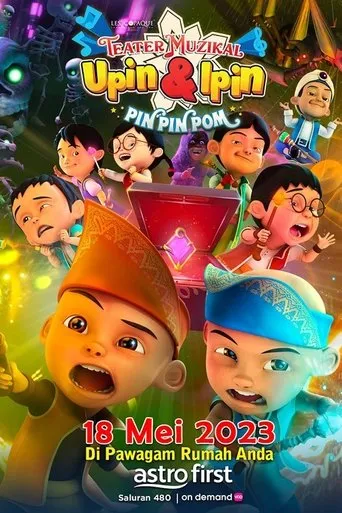 Póster de Teater Muzikal Upin & Ipin Pin Pin Pom!