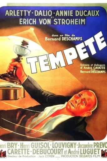 Póster de Tempête sur Paris