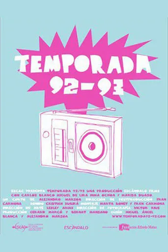 Póster de Temporada 92-93