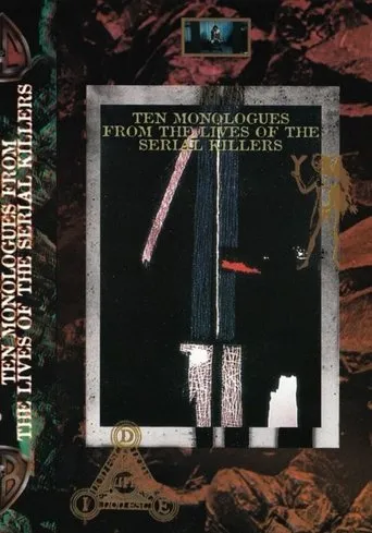Póster de Ten Monologues from the Lives of the Serial Killers