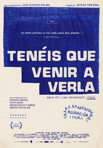 Póster de Tenéis que venir a verla