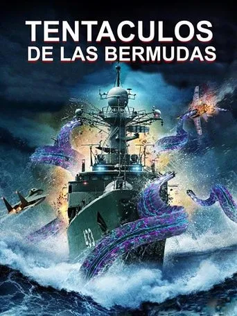 Póster de Tentáculos de Las Bermudas (2014) con Jeff Rector como Captain Warren