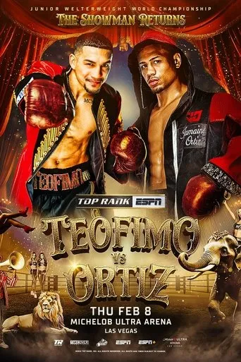 Póster de Teofimo Lopez vs. Jamaine Ortiz