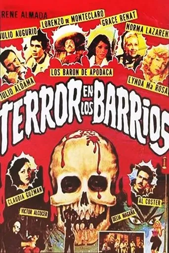 Póster de Terror en los barrios