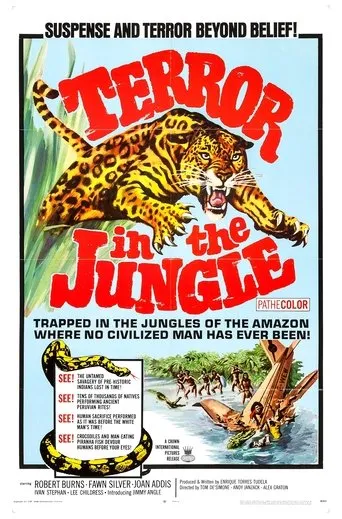 Póster de Terror in the Jungle