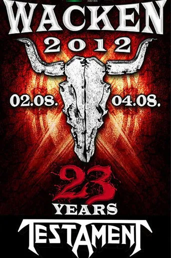 Póster de Testament: Live at Wacken Open Air