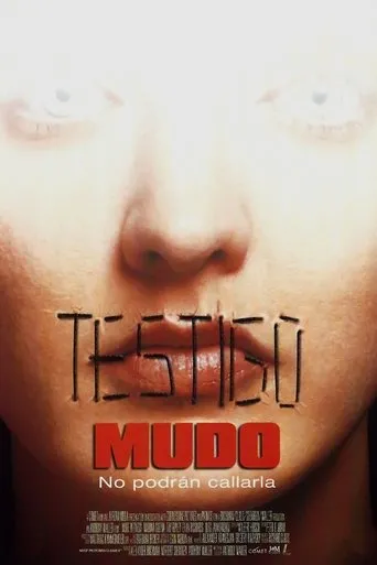 Póster de Testigo mudo