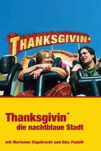 Póster de Thanksgivin’, die nachtblaue Stadt