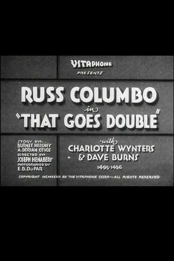 Póster de That Goes Double