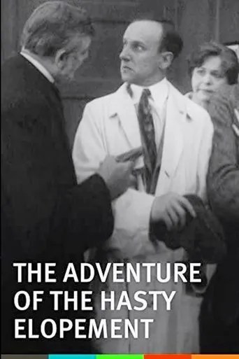 Póster de The Adventure of the Hasty Elopement