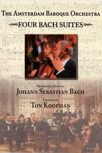 Póster de The Amsterdam Baroque Orchestra - Four Bach Suites - Ton Koopman