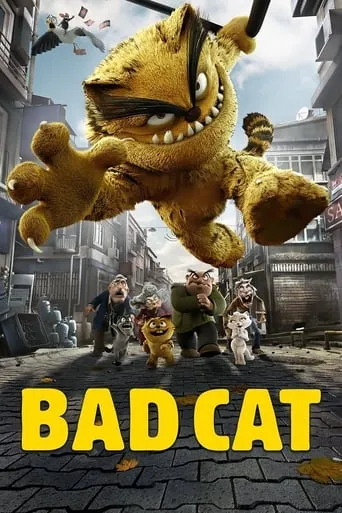 Póster de The Bad Cat (2016) con Okan Yalabık como Çizer / Adnan (voice)