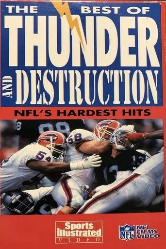 Póster de The Best of Thunder and Destruction: NFL's Hardest Hits