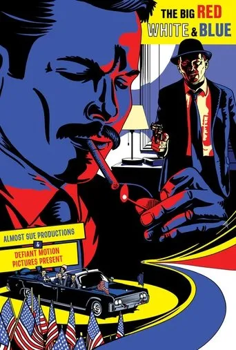 Póster de The Big Red White and Blue
