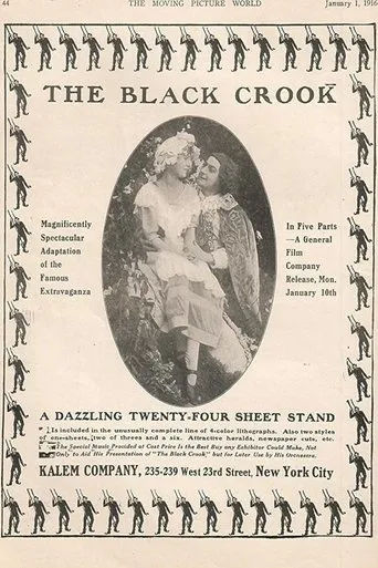 Póster de The Black Crook