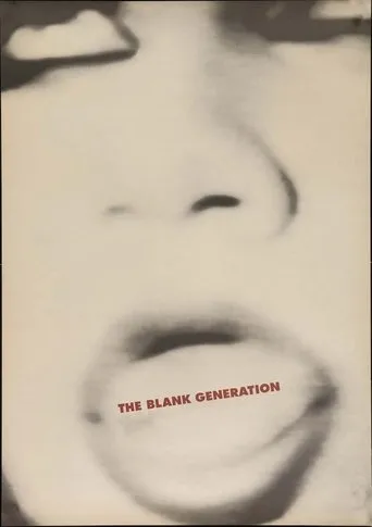 Póster de The Blank Generation