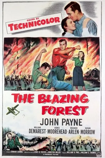 Póster de The Blazing Forest
