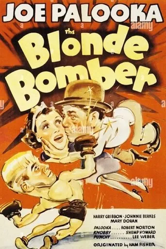 Póster de The Blonde Bomber