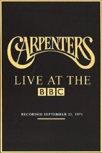 Póster de The Carpenters: Live at the BBC
