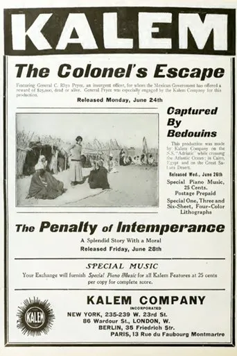 Póster de The Colonel's Escape