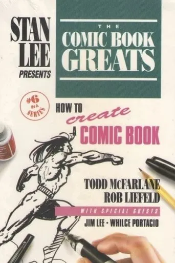Póster de The Comic Book Greats: How to Create a Comic Book