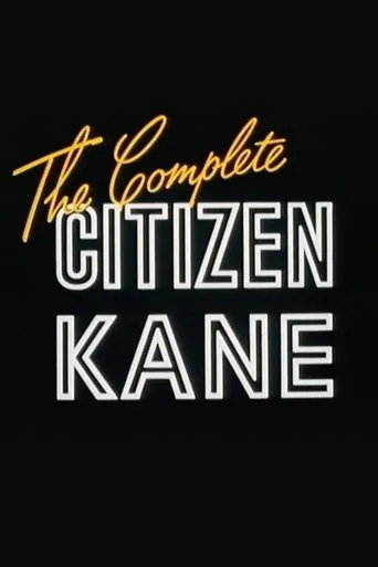 Póster de The Complete 'Citizen Kane'