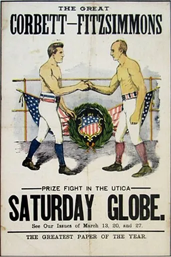 Póster de The Corbett-Fitzsimmons Fight