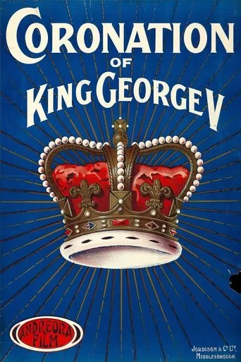 Póster de The Coronation of King George V