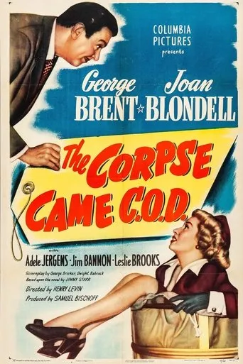 Póster de The Corpse Came C.O.D.