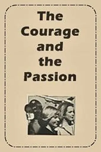 Póster de The Courage and the Passion