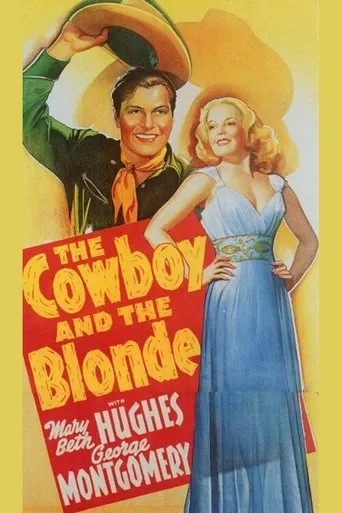 Póster de The Cowboy and the Blonde