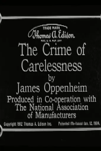 Póster de The Crime of Carelessness