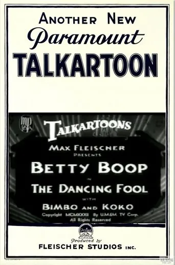 Póster de The Dancing Fool