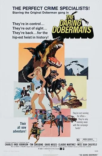Póster de The Daring Dobermans