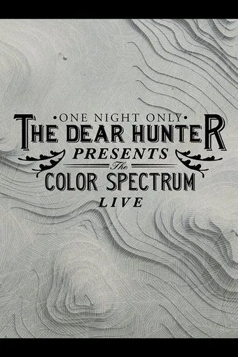 Póster de The Dear Hunter Presents: The Color Spectrum Live