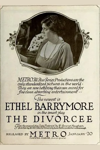 Póster de The Divorcee