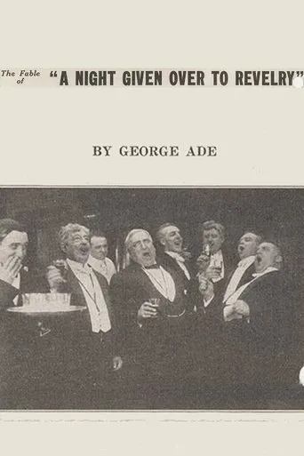 Póster de The Fable of a Night Given Over to Revelry