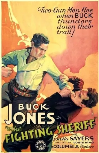 Póster de The Fighting Sheriff