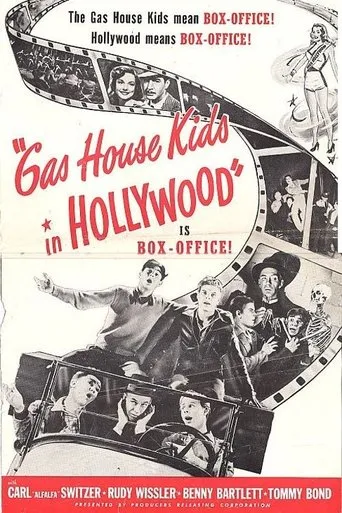 Póster de The Gas House Kids in Hollywood