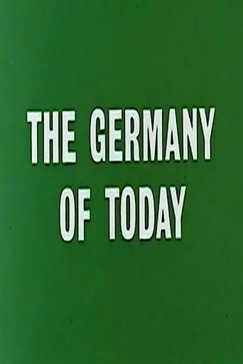 Póster de The Germany of Today