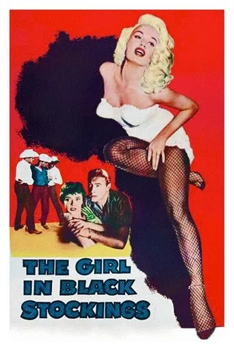 Póster de The Girl in Black Stockings