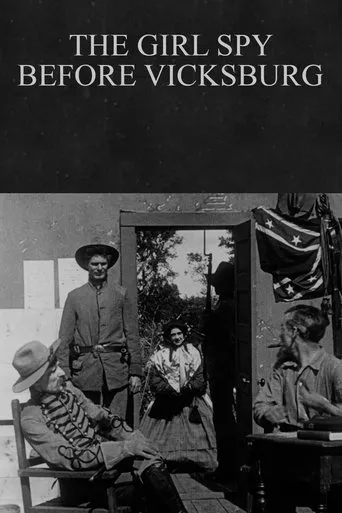 Póster de The Girl Spy Before Vicksburg