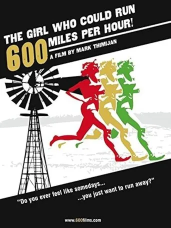 Póster de The Girl Who Could Run 600 Miles Per Hour