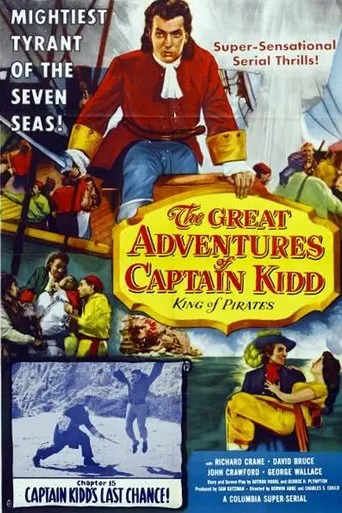 Póster de The Great Adventures of Captain Kidd