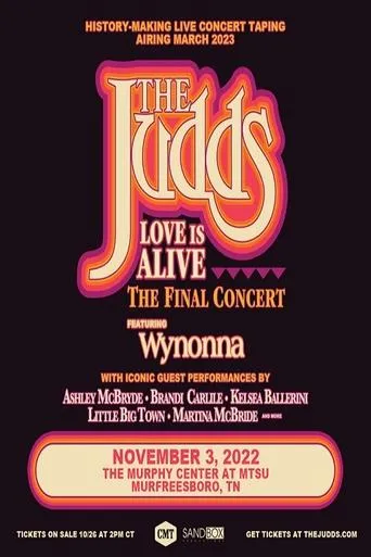 Póster de The Judds: Love Is Alive - The Final Concert