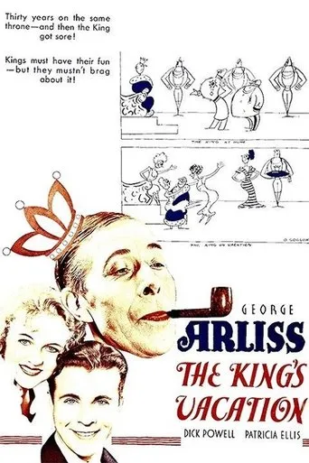 Póster de The King's Vacation