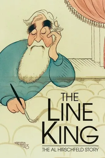 Póster de The Line King: The Al Hirschfeld Story